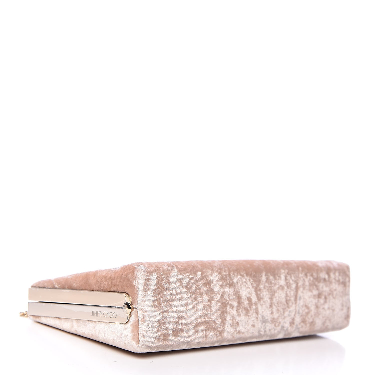 Jimmy Choo Crushed Velvet Celeste Clutch Pink 4 of 10