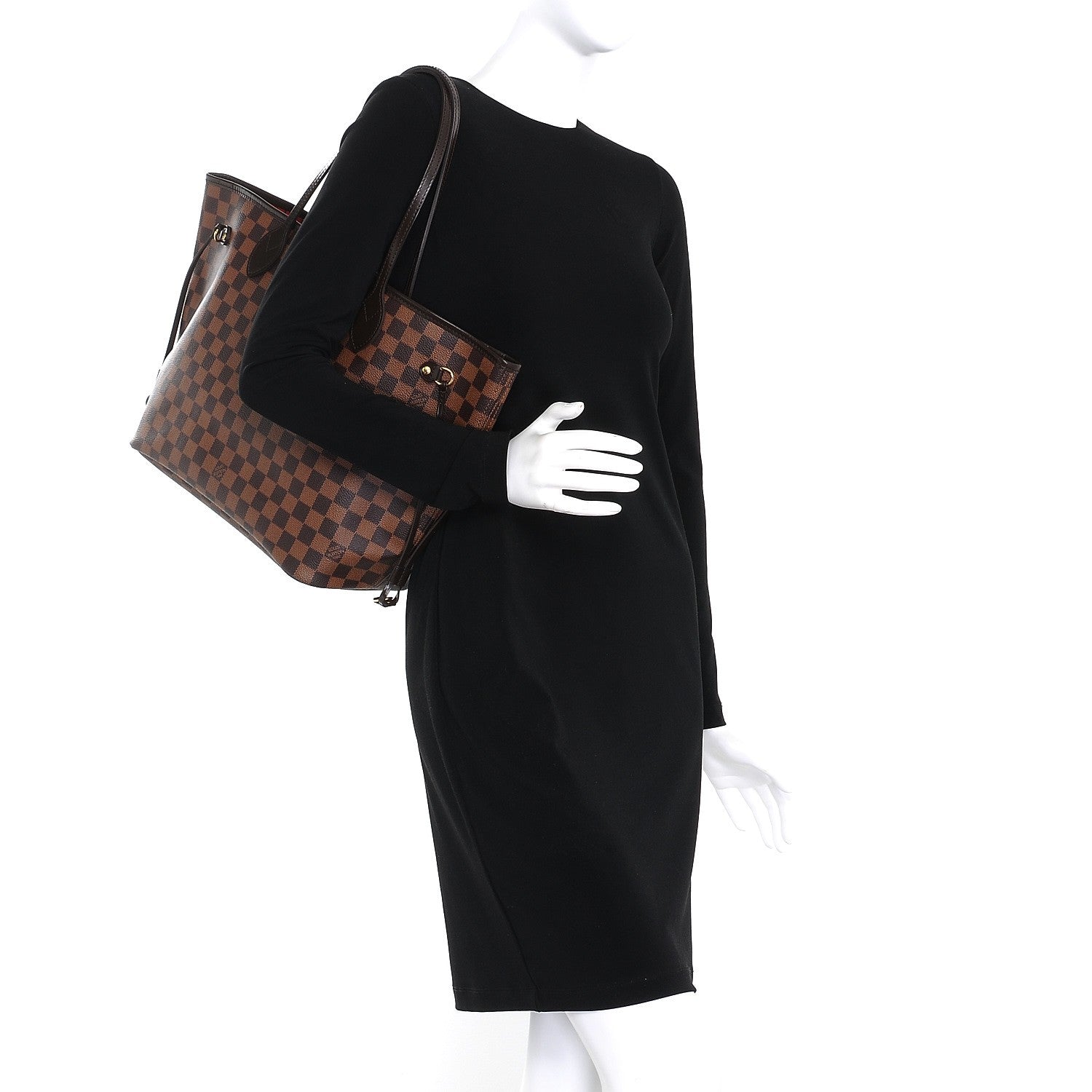 Louis Vuitton Damier Ebene Neo Neverfull MM 2 of 10