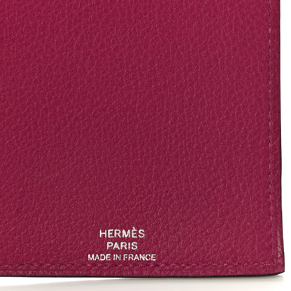 Hermes Evercolor Eazip Book Cover Rose Pourpre 6 of 10