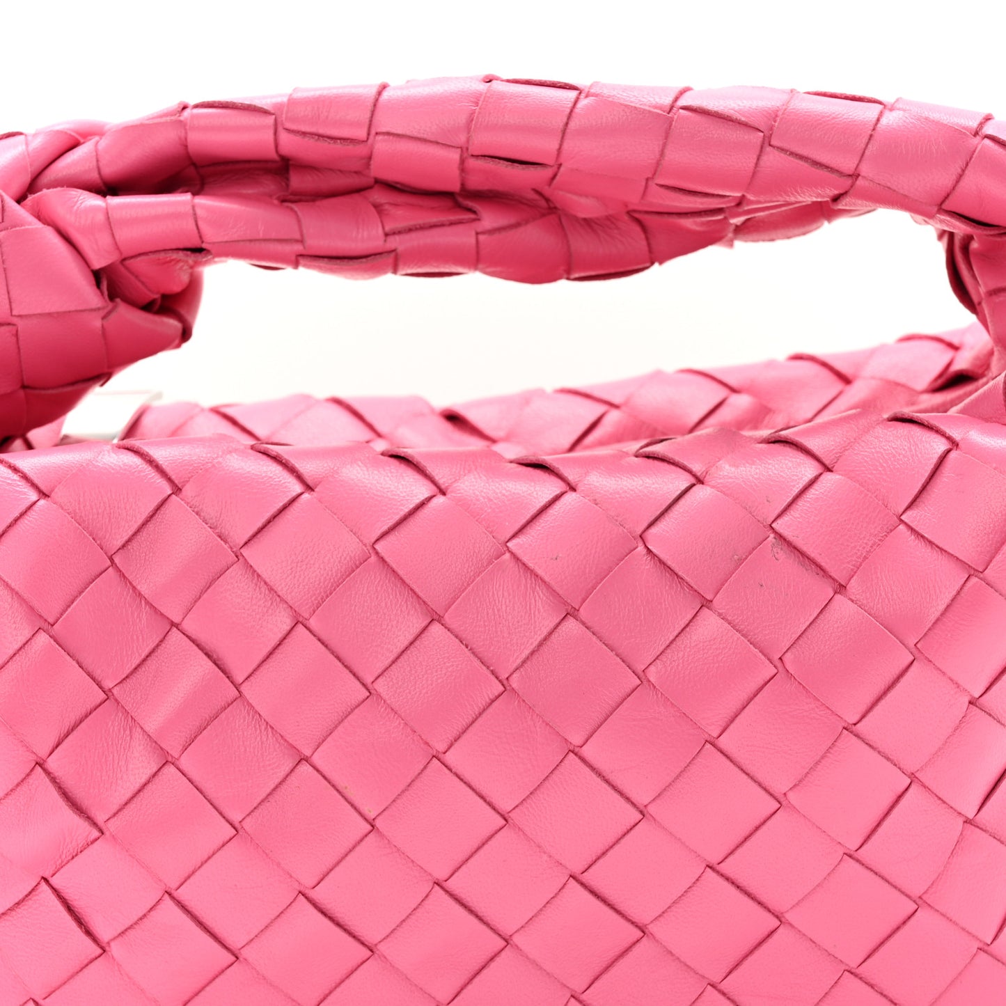 Nappa Intrecciato Mini Jodie Pink Pink