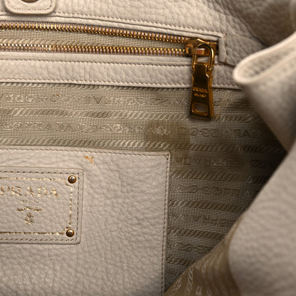 Prada Vitello Daino Tote Sabbia 9 of 20