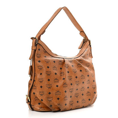 MCM Visetos Hobo Cognac 2 of 10