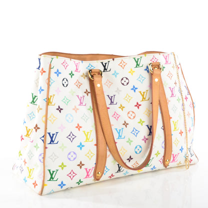 Louis Vuitton Monogram Multicolor Aurelia GM White 7 of 26
