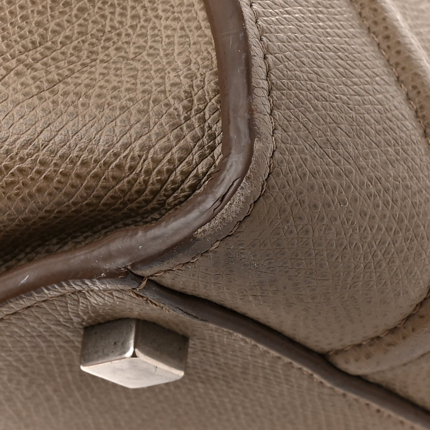 Celine Grained Calfskin Medium Phantom Luggage Taupe 20 of 22