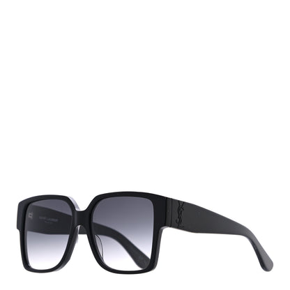 Saint Laurent Square SL M9 Sunglasses Black 1 of 7