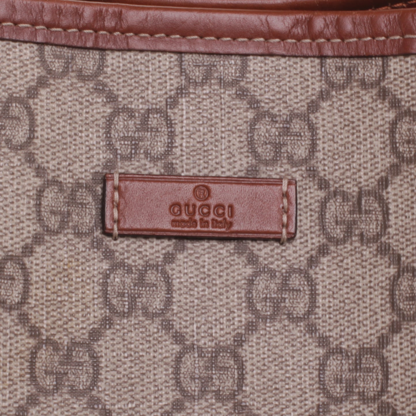 GG Plus Monogram Medium Joy Tote Brown