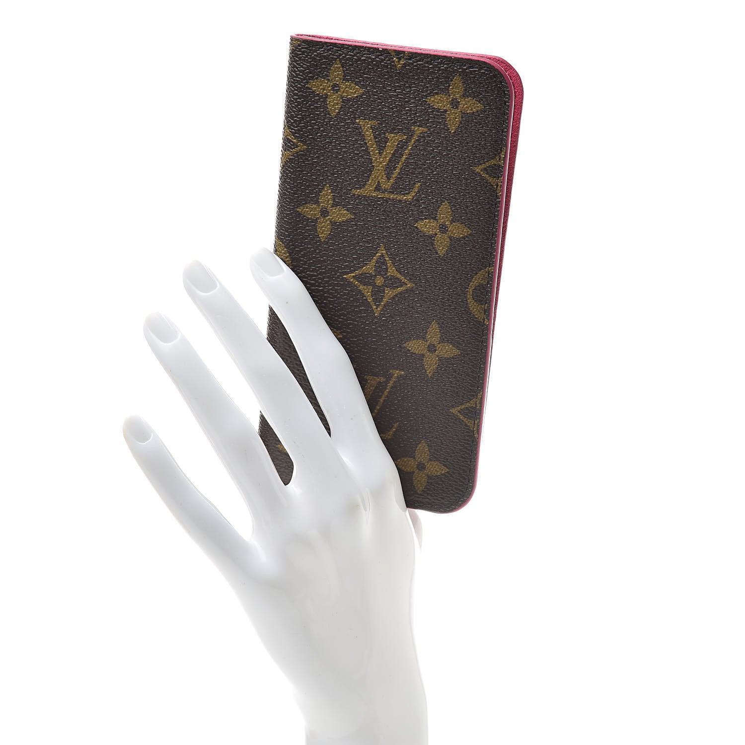 Louis Vuitton Monogram iPhone X/XS Folio Case Rose Pop 2 of 9