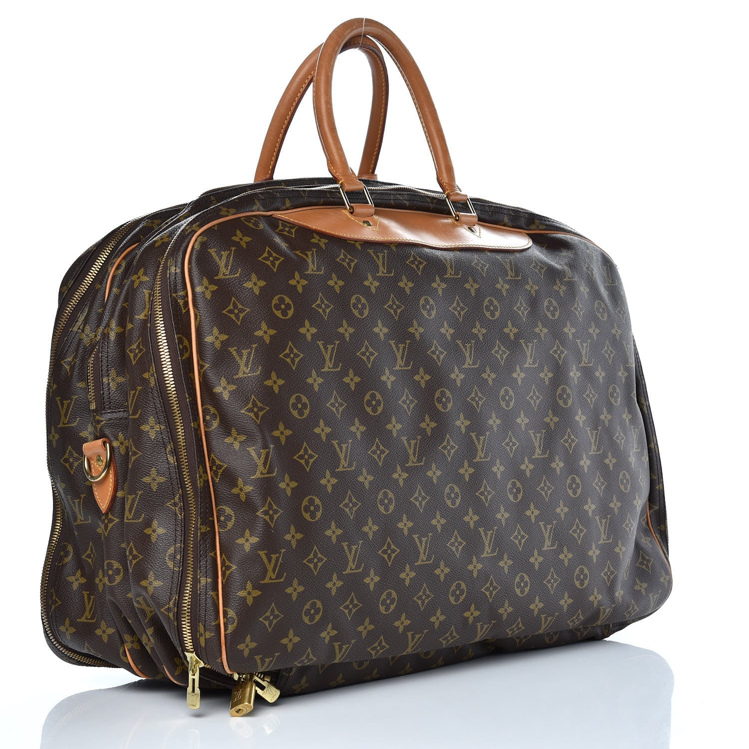 Louis Vuitton Monogram Alize 3 Compartment Bag 3 of 11