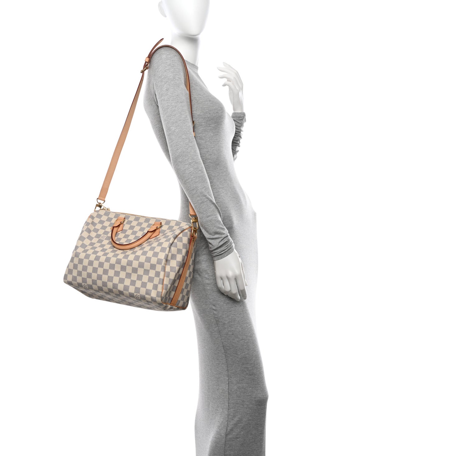 Damier Azur Speedy Bandouliere 30