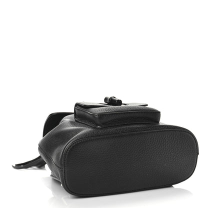 Gucci Calfskin Small Bamboo Backpack Black 4 of 9