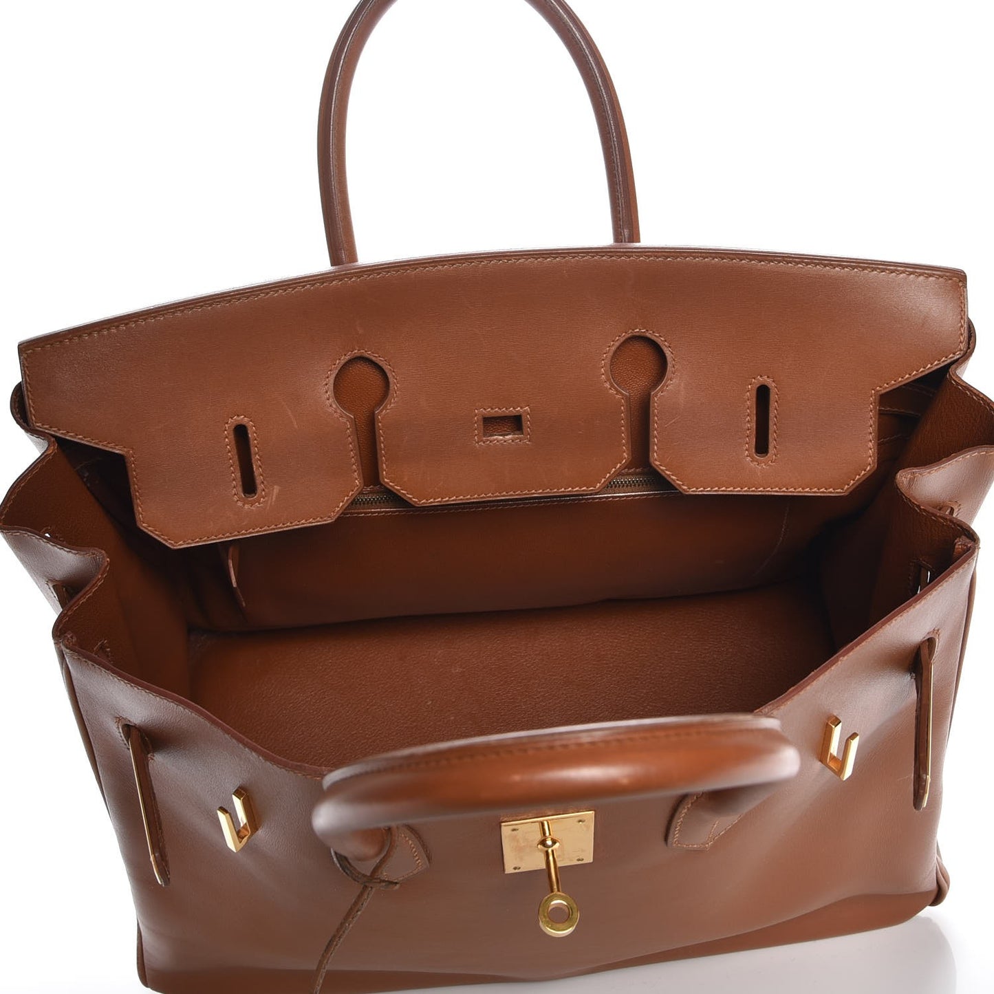 Box Birkin 35 Noisette