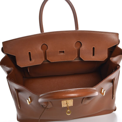 Hermes Box Birkin 35 Noisette 7 of 31