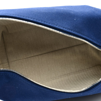 Hermes Canvas Large Bride-A-Brac Pouch Marine 5 of 7