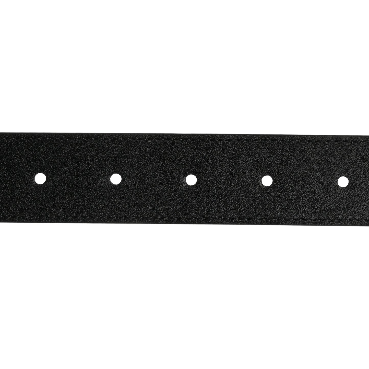 Moon Calfskin Double G 30mm Belt 75 30 Black