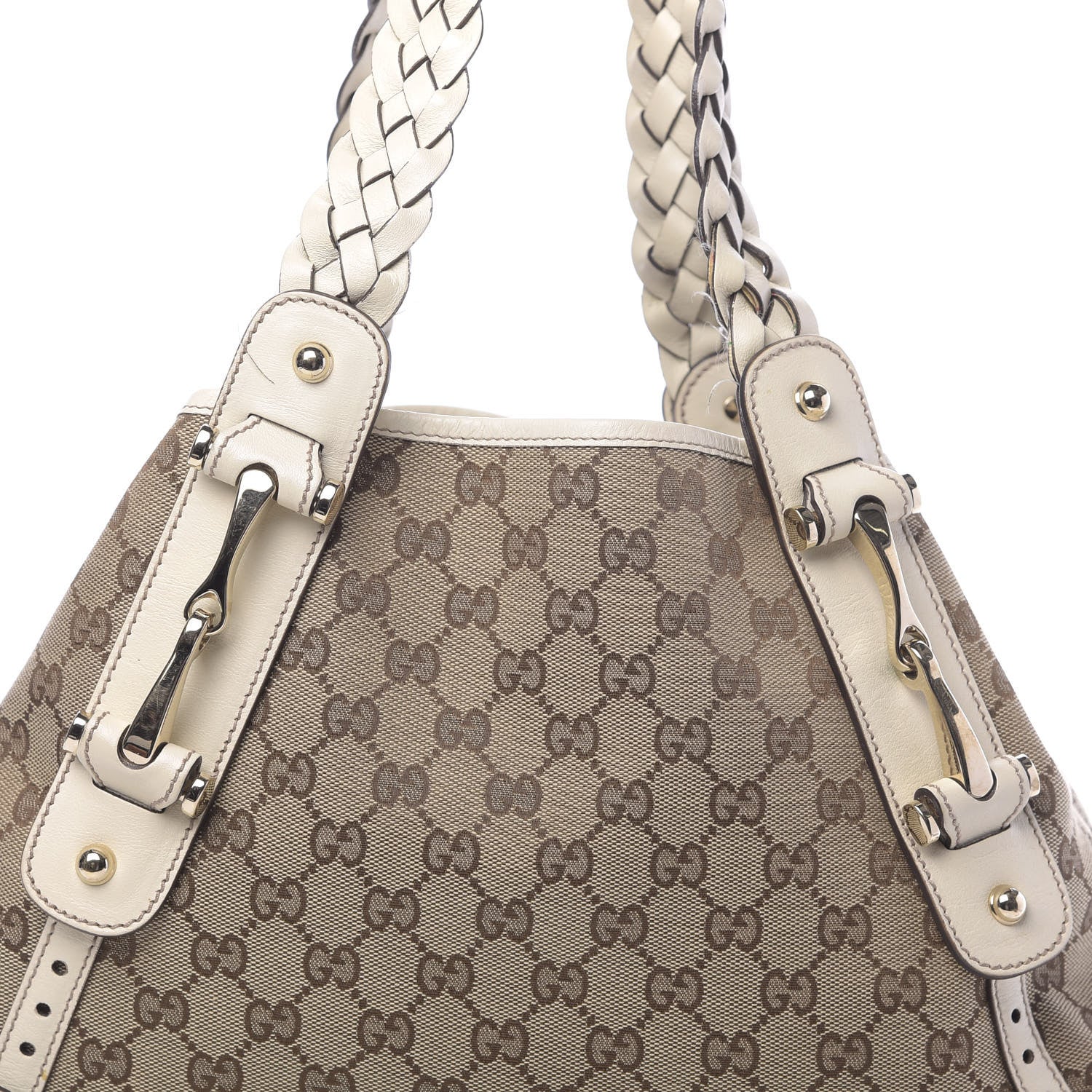 Gucci Monogram Small Pelham Shoulder Bag Off White 15 of 17