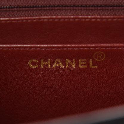 Chanel Lambskin Quilted XL Jumbo Single Flap Black 8 of 10
