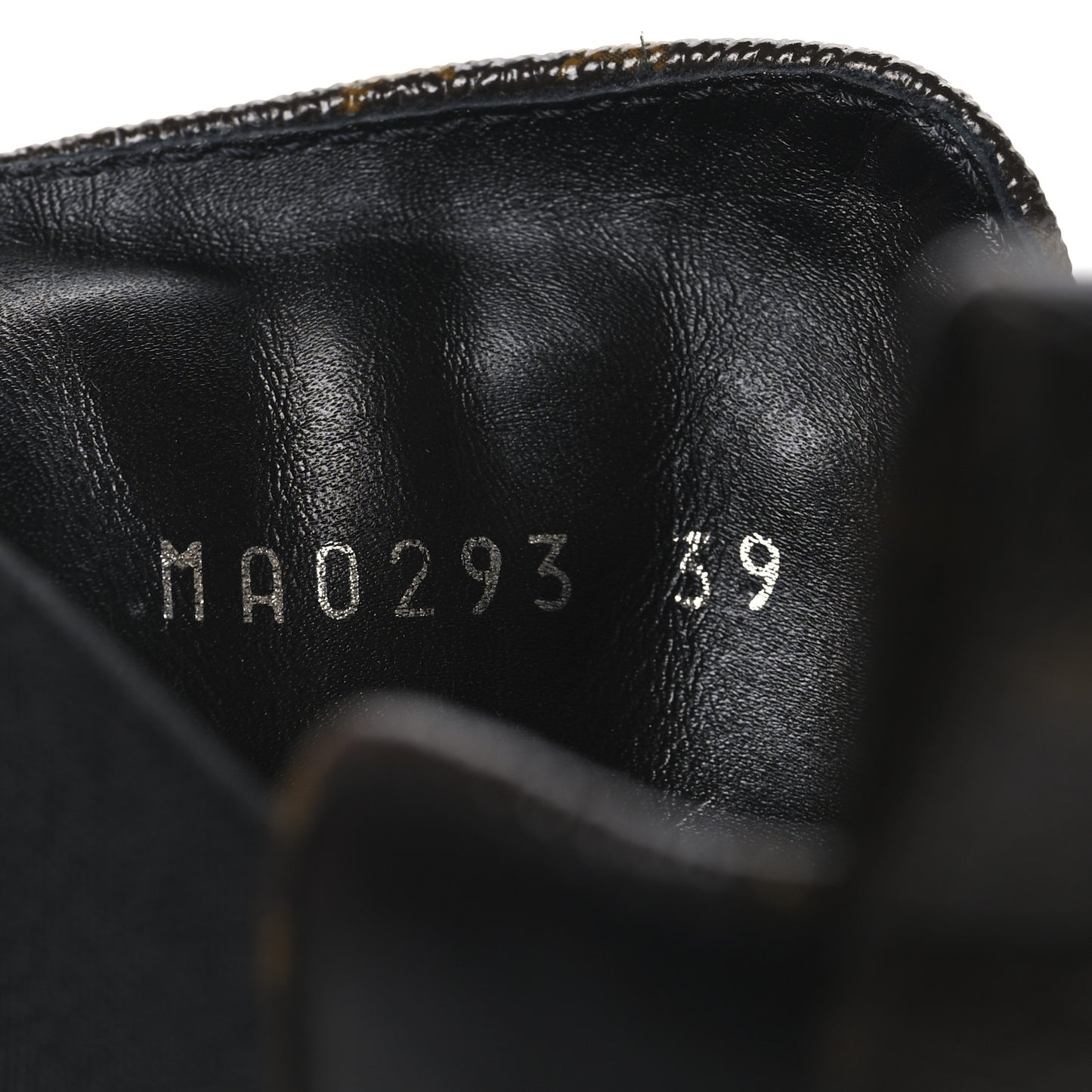 Calfskin Monogram Beaubourg Ankle Boots 39 Black