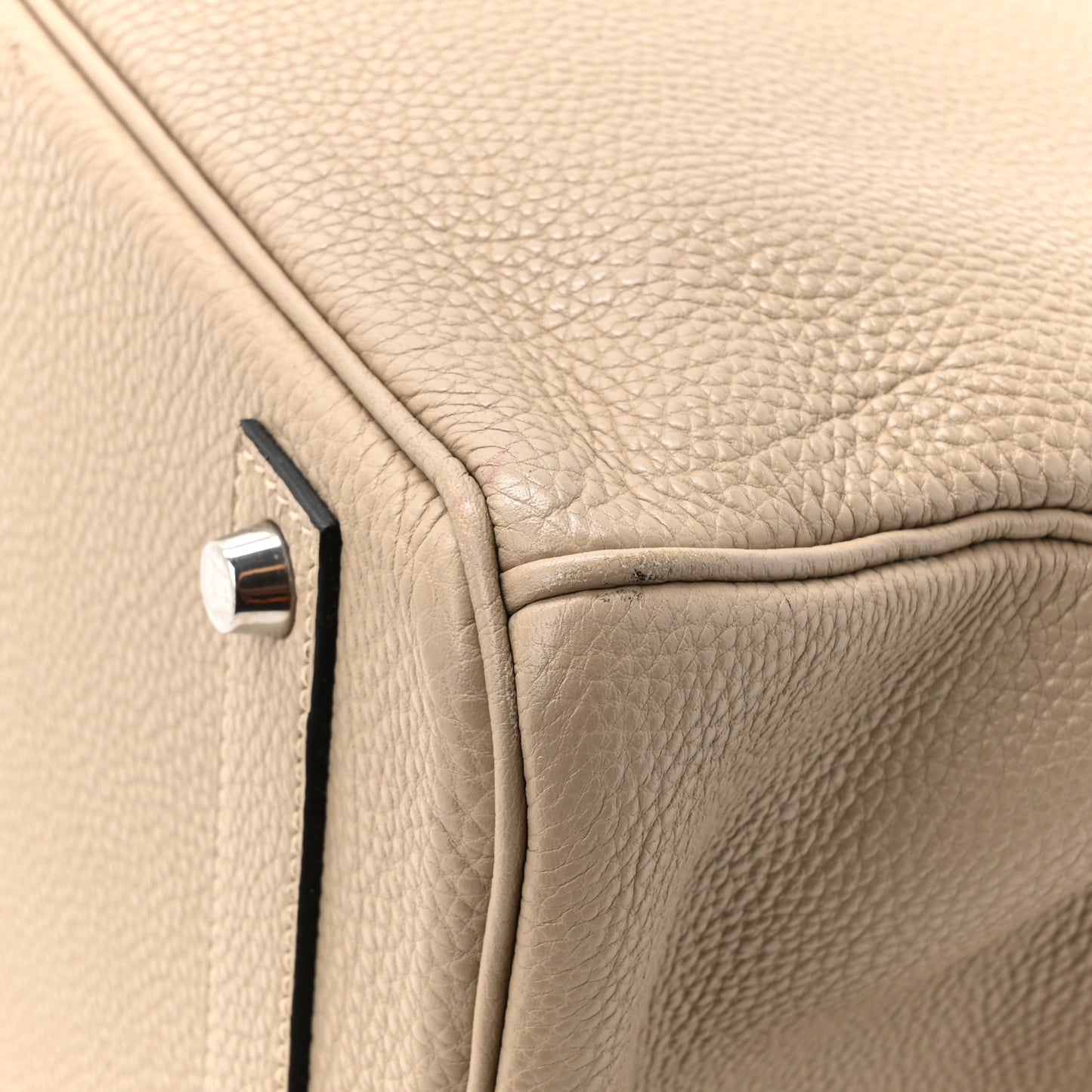 Togo Birkin 40 Gris Tourterelle