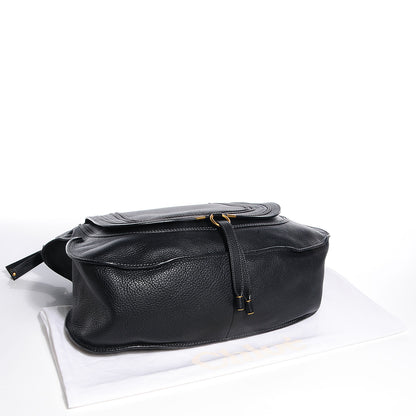 Chloe Calfskin Large Marcie Satchel Black 4 of 11