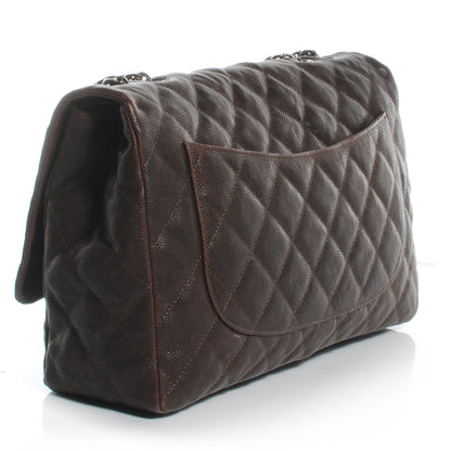 Chanel Washed Caviar 2.55 Reissue 227 Flap Dark Brown 3 of 7
