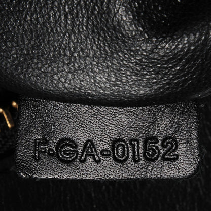 Celine Smooth Calfskin Tweed Mini Luggage Black 7 of 7