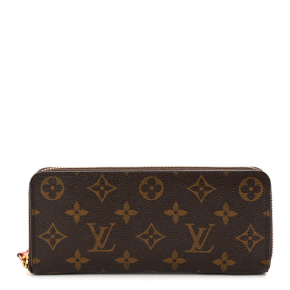 Louis Vuitton Monogram Clemence Wallet Grenade 1 of 10