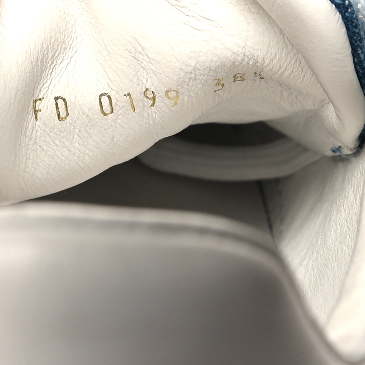 Denim Monogram Time Out Sneakers 38.5