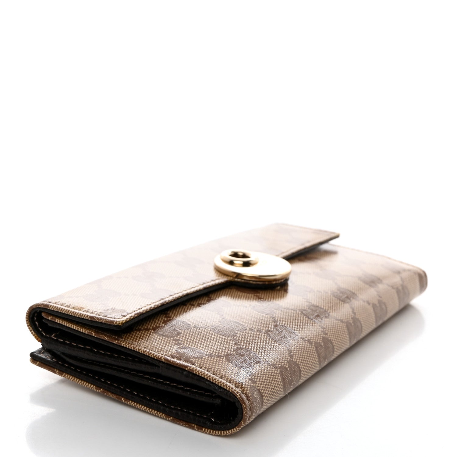 Gucci Crystal Monogram Eclipse Continental Wallet 4 of 9