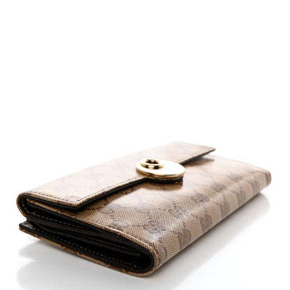 Gucci Crystal Monogram Eclipse Continental Wallet 4 of 9