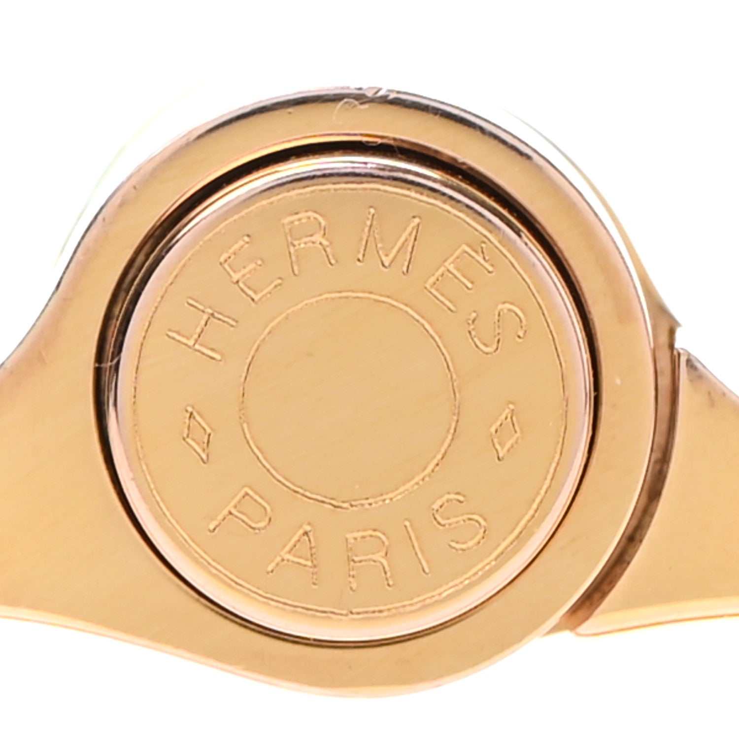 Hermes Enamel Printed Narrow Balades Equestres Positif Negatif Hinged Bracelet S Black 4 of 4