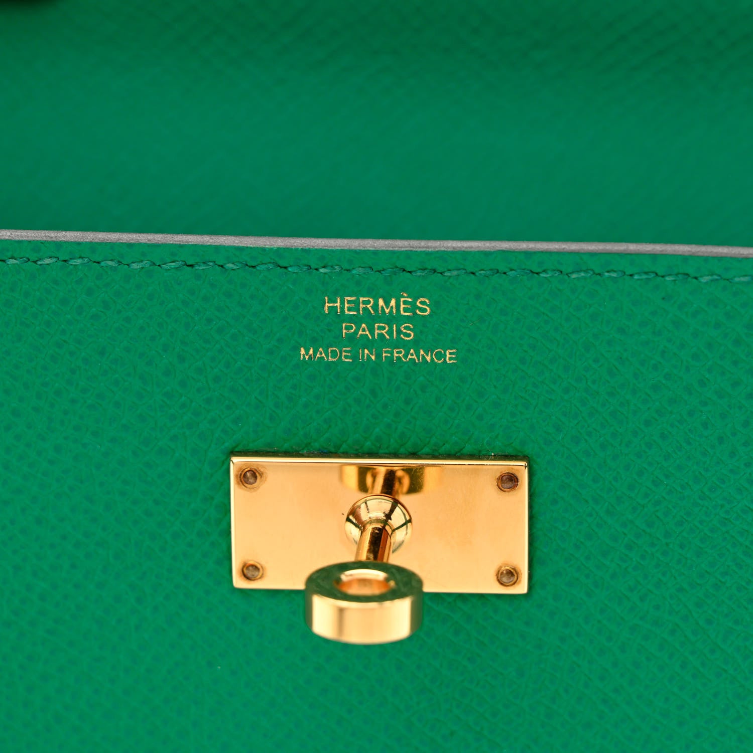 Hermes Epsom Kelly Wallet To Go Vert Jade 6 of 12