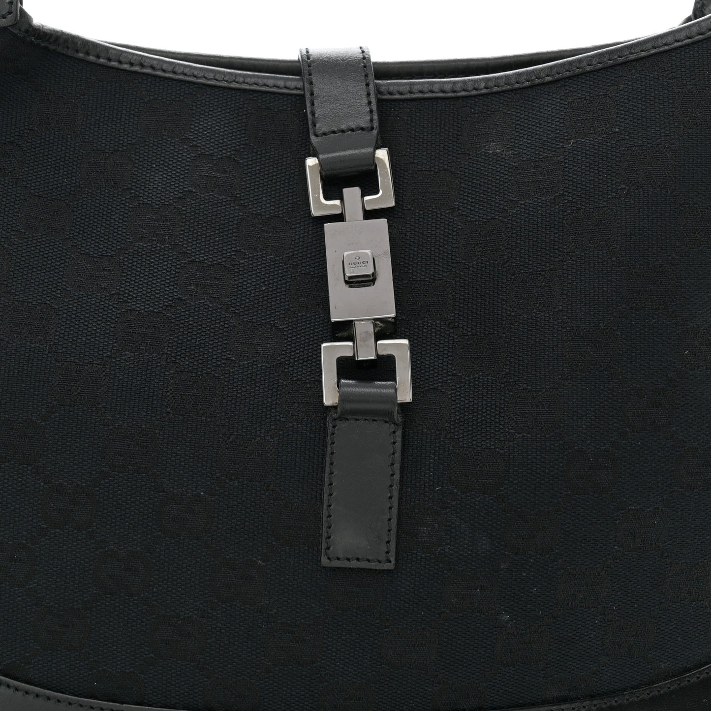 Monogram Jackie O Hobo Black