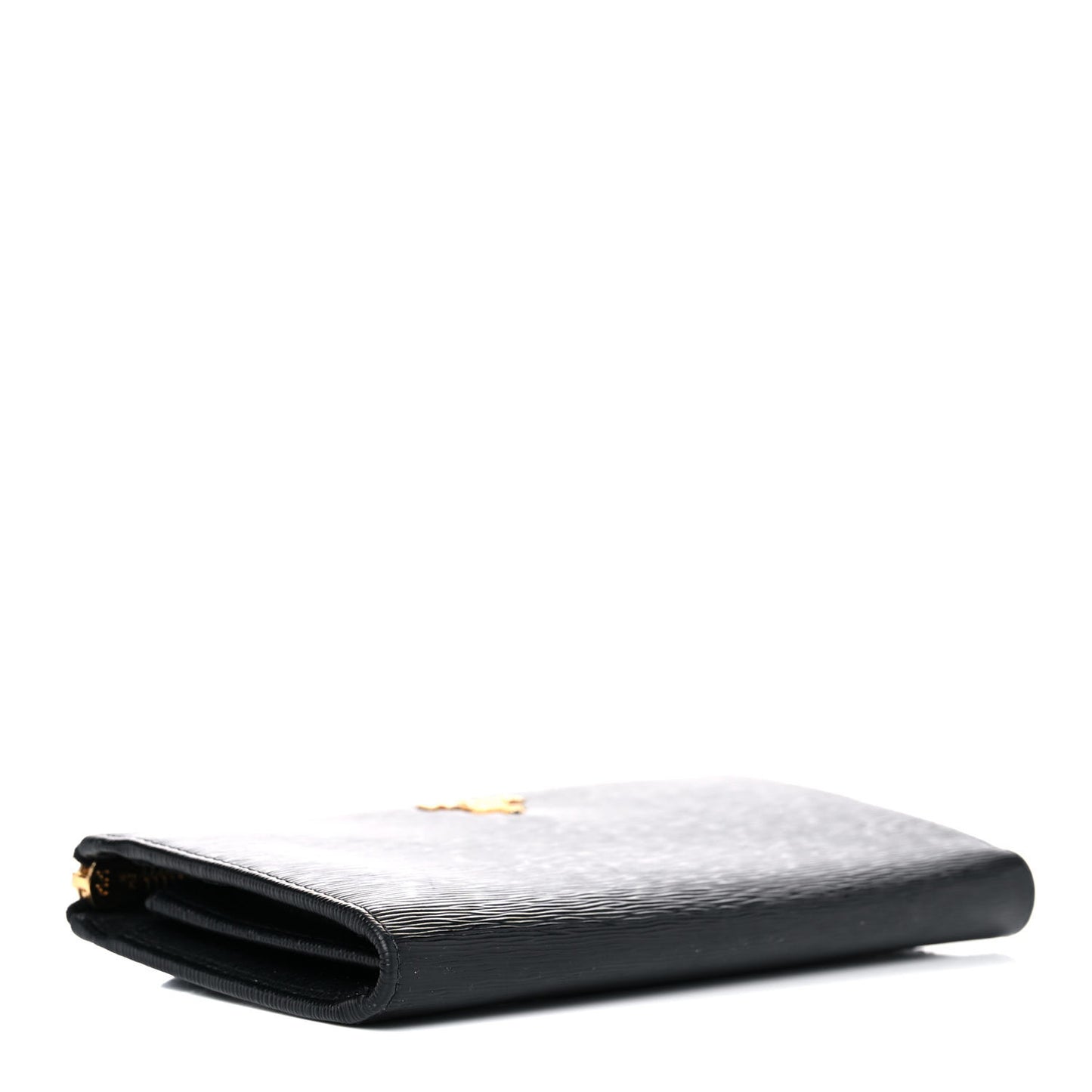 Vitello Move Half Zip Wallet Black