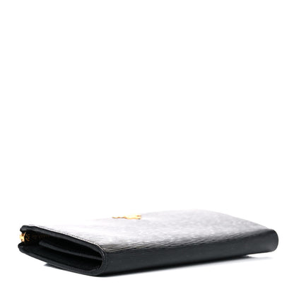 Prada Vitello Move Half Zip Wallet Black 4 of 12