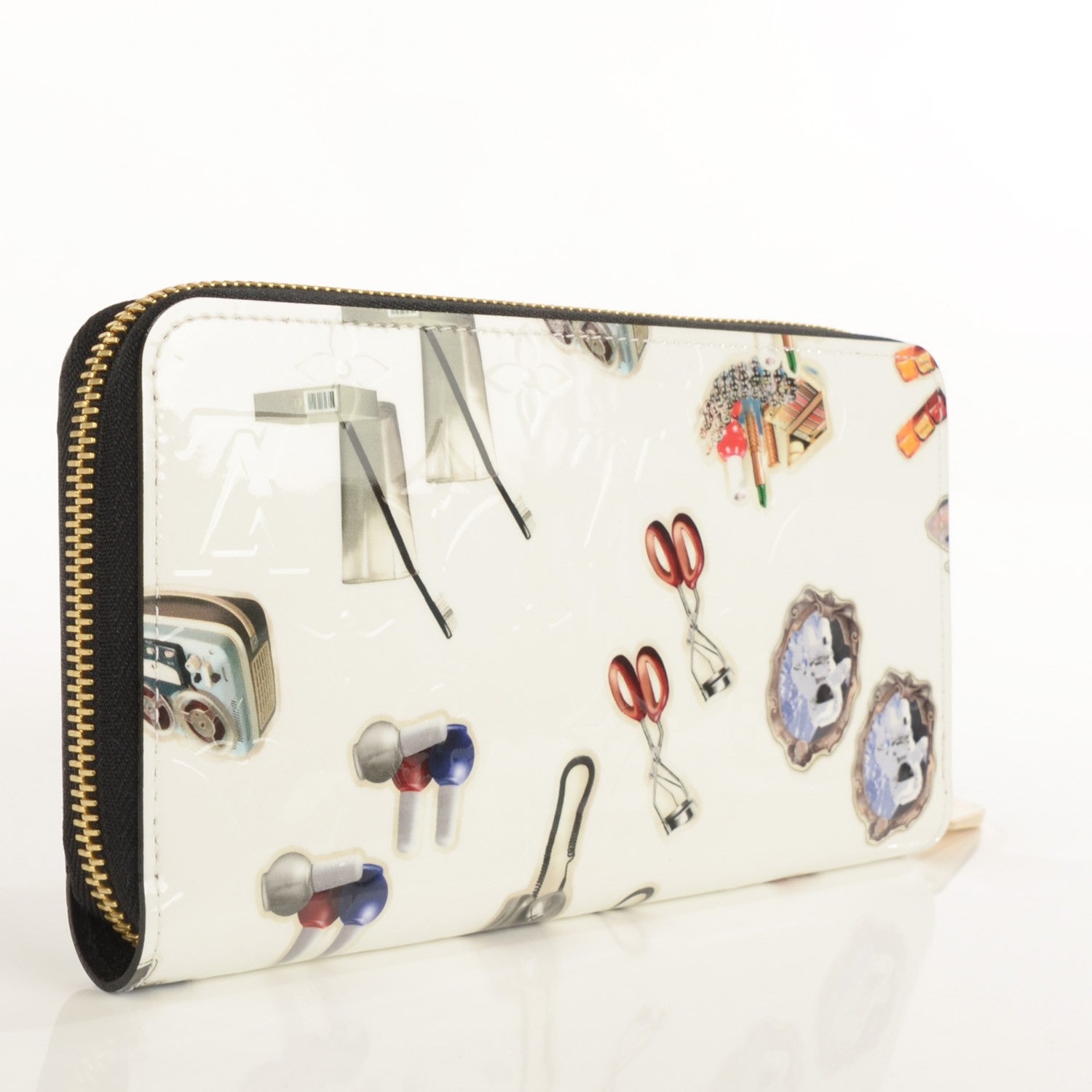 Louis Vuitton Vernis Stickers Zippy Wallet 3 of 8