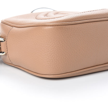 Gucci Pebbled Calfskin Small Soho Disco Bag Camelia 5 of 10