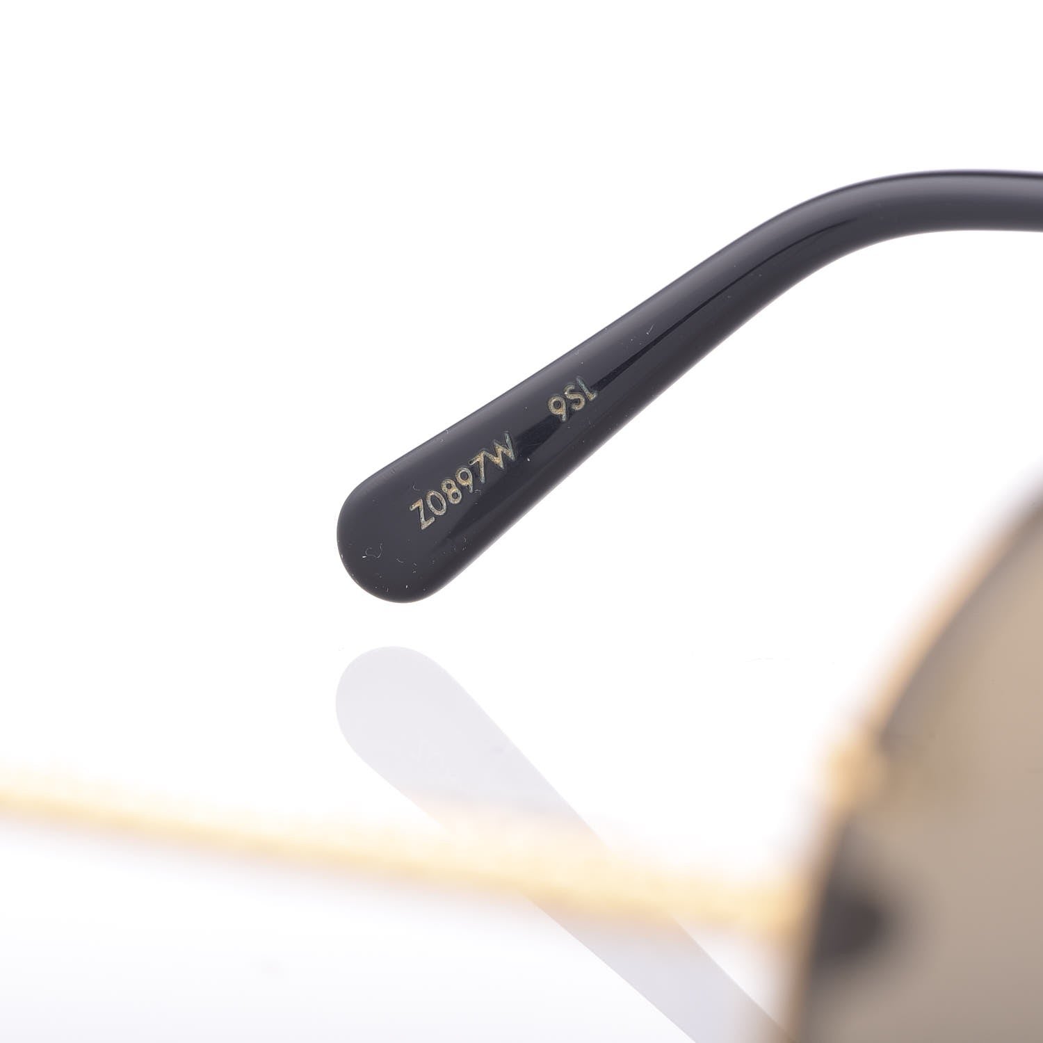 Louis Vuitton Metal LV Drive Sunglasses Z0897W Black Gold 5 of 8