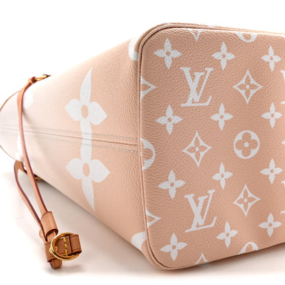 Louis Vuitton Monogram Giant By The Pool Neverfull MM Brume 8 of 9