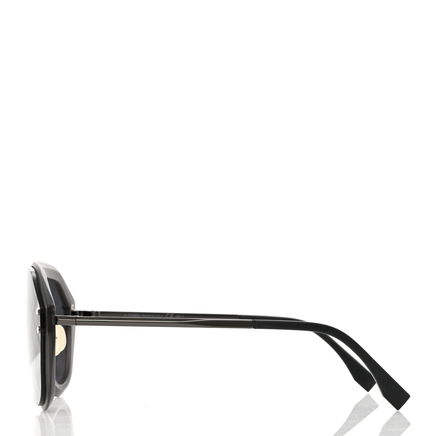 Fendi FF Fabulous Shield Sunglasses FF M0039/G/S Black 3 of 8