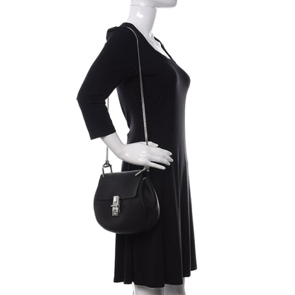 Chloe Grained Lambskin Drew Shoulder Bag Black 2 of 10