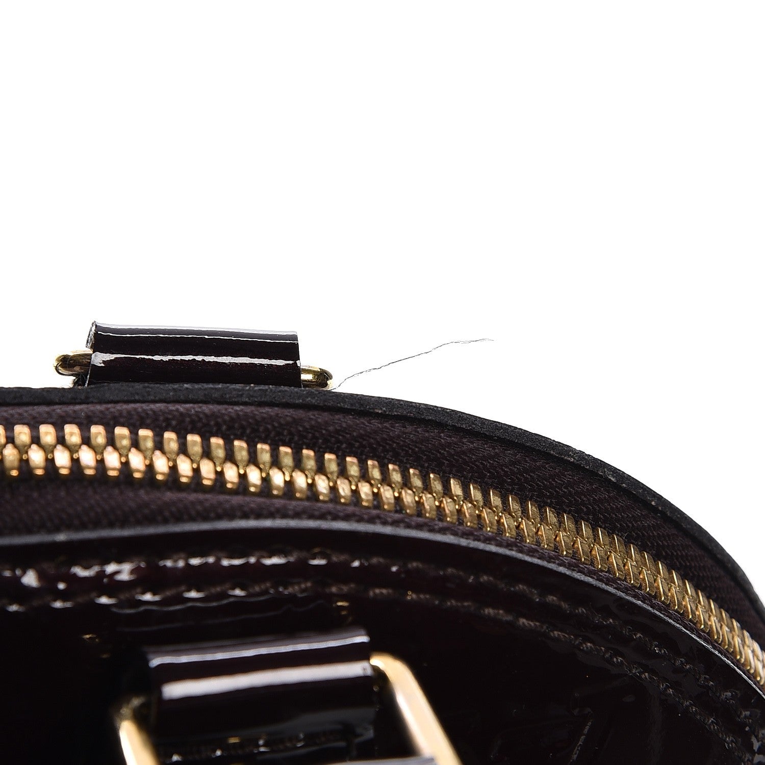 Louis Vuitton Vernis Alma BB Amarante 10 of 10