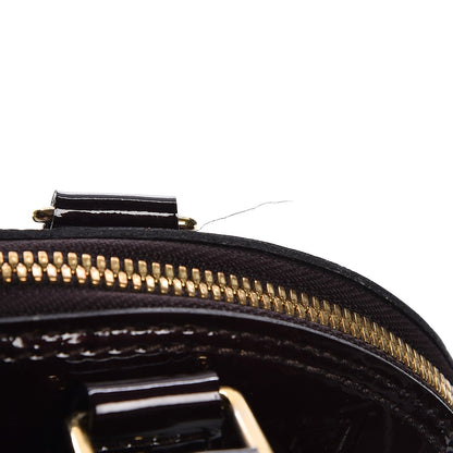 Louis Vuitton Vernis Alma BB Amarante 10 of 10