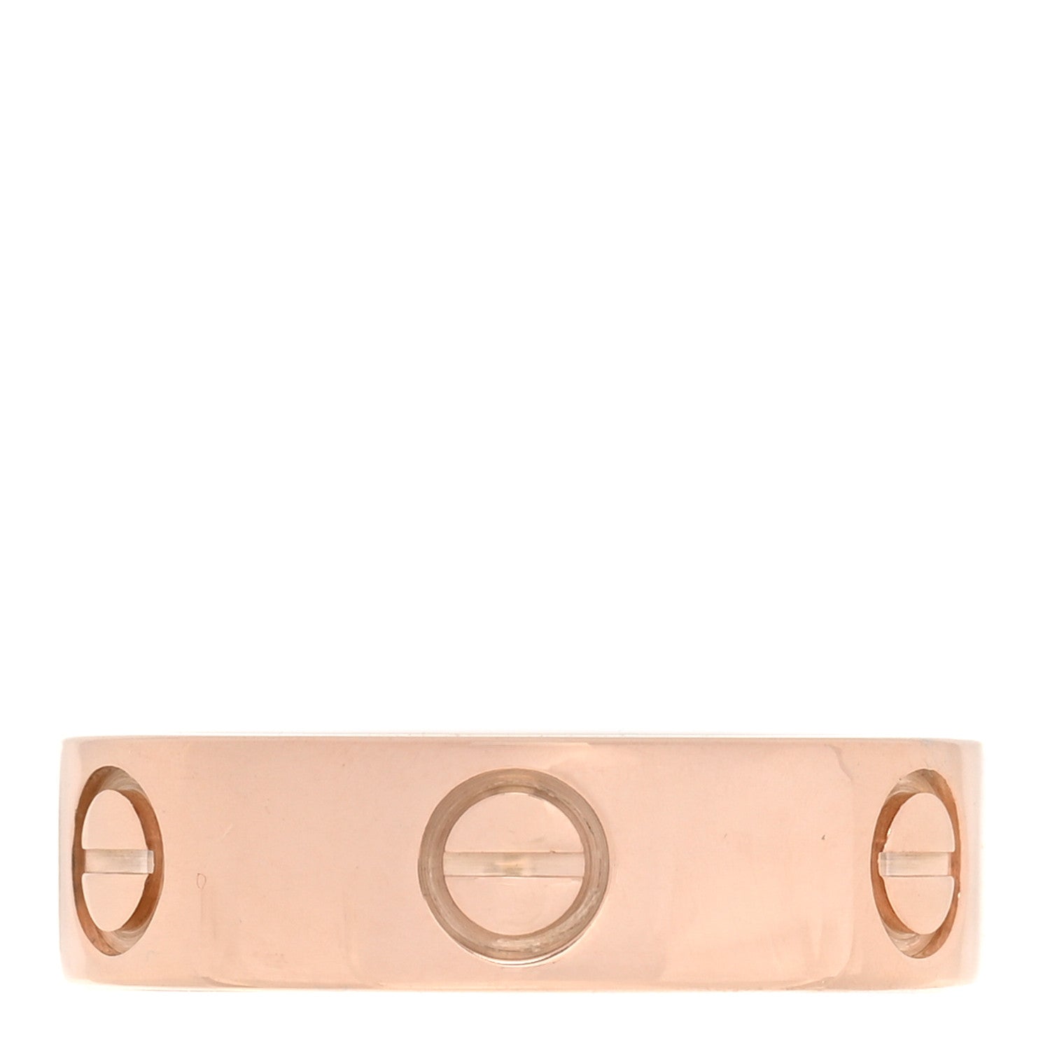 Cartier 18K Pink Gold 5.5mm LOVE Ring 53 6.25 1 of 4