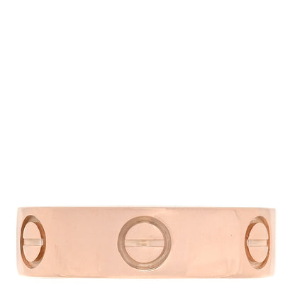 Cartier 18K Pink Gold 5.5mm LOVE Ring 53 6.25 1 of 4