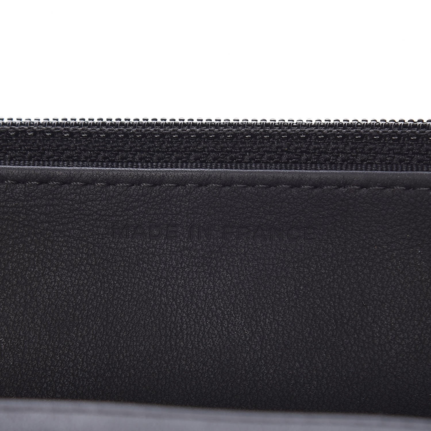 Chanel Calfskin Quilted Wallet On Chain WOC Black 9 of 12