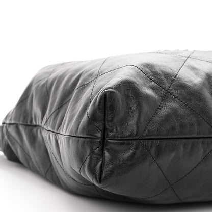 Chanel Shiny Calfskin Quilted Chanel 22 Black 9 of 10