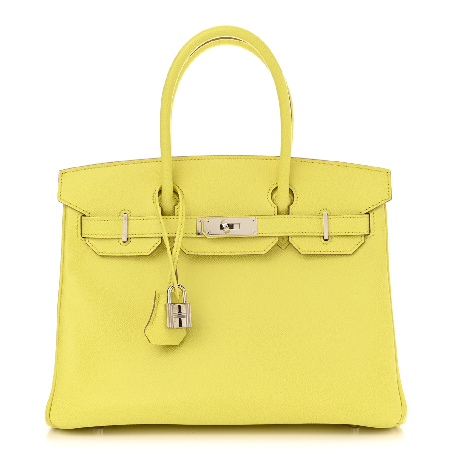Epsom Birkin 30 Lime