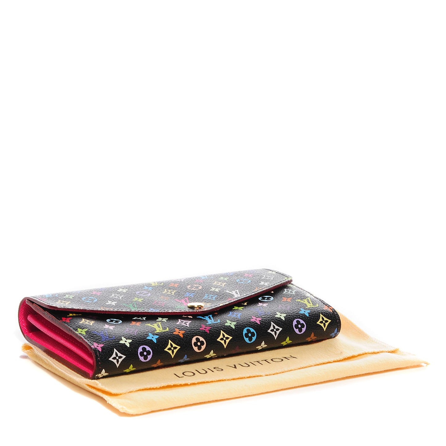 Monogram Multicolor Sarah Wallet NM Black Grenade