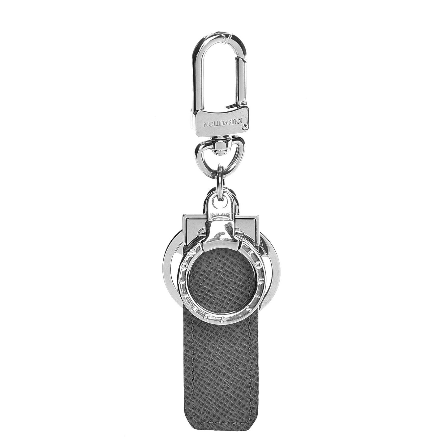 Taiga Calfskin LV Club Key Holder Glacier