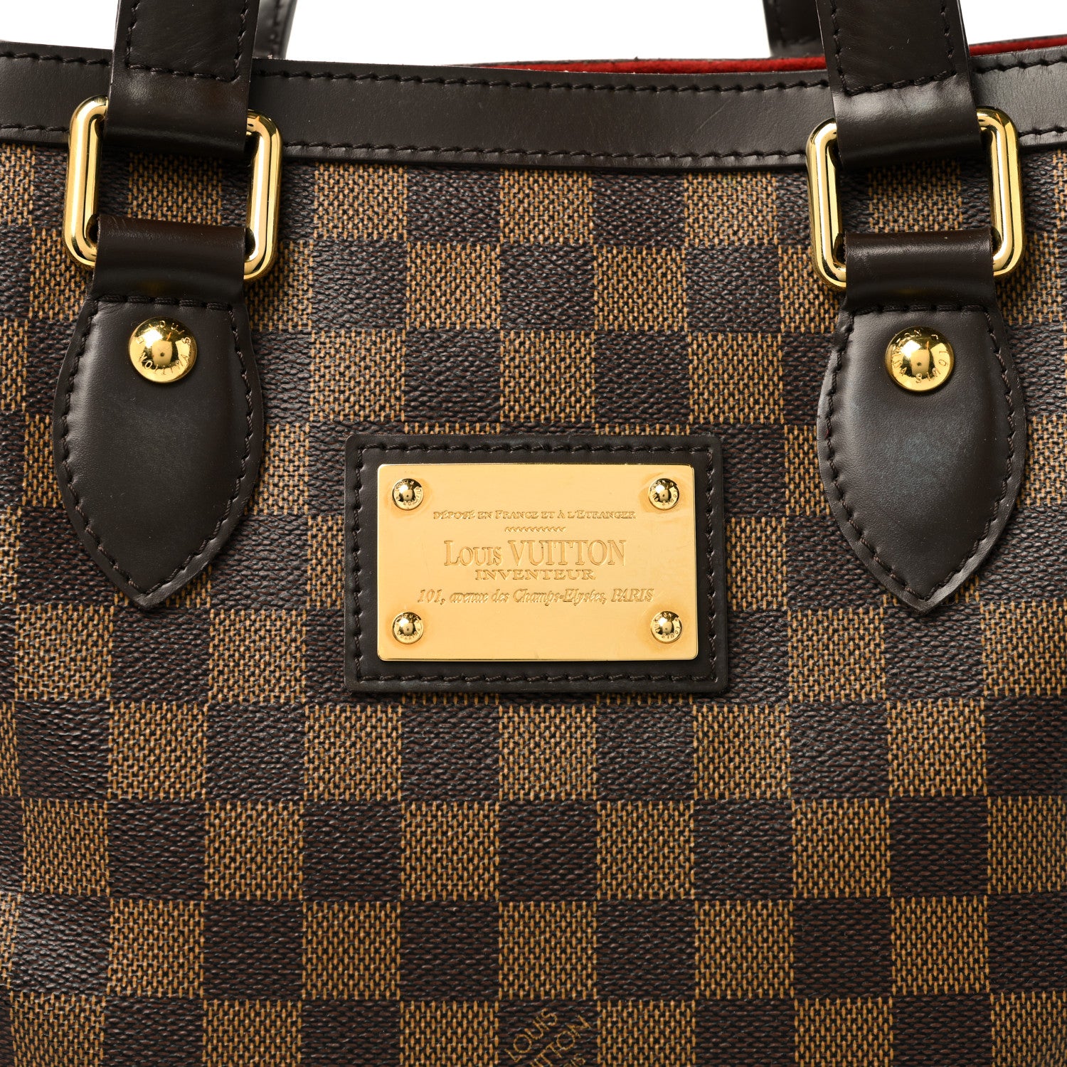 Louis Vuitton Damier Ebene Hampstead PM 7 of 9